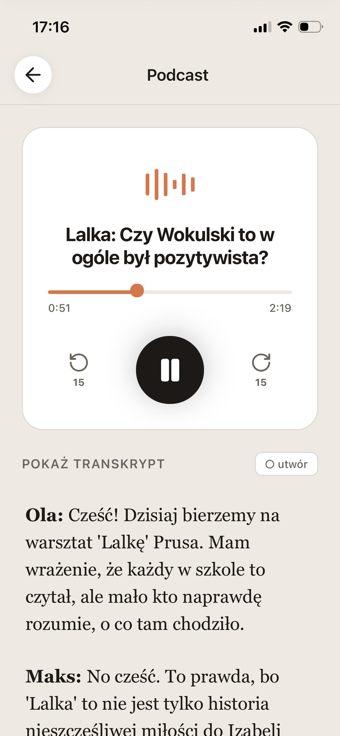 Wiki: Lekcje przypominające z Polski Ustny przed Egzamin Ósmoklasisty 2026
