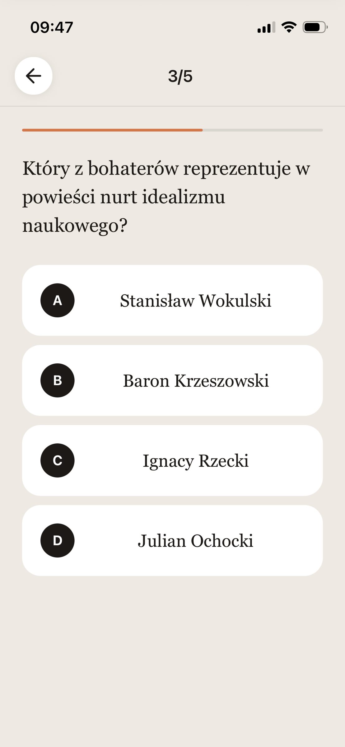 Wiki: Lektura: Profesor Andrews w Warszawie Olgi Tokarczuk - Opracowanie