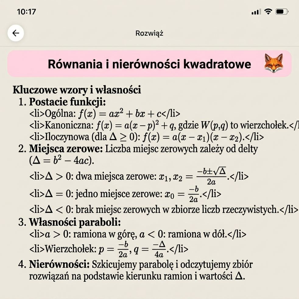 Wiki: Matematyka - Wszystko co musisz wiedzieć na Matura 2026